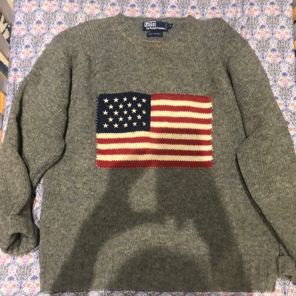 Ralph Lauren Polo Flag Sweater